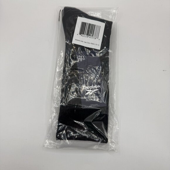 Reebok Crew Cushion Socks Men's Size 6-12.5 Moisture Wicking Performance Train - Picture 1 of 5